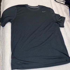 Men’s Grey Nike Dri-Fit Workout T-Shirt